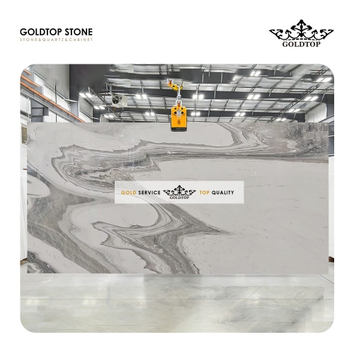 Van Gogh White Marble