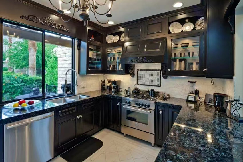 Blue Labradorite Granite Kitchen Countertop: Elevate Your Space with Natural Luxury