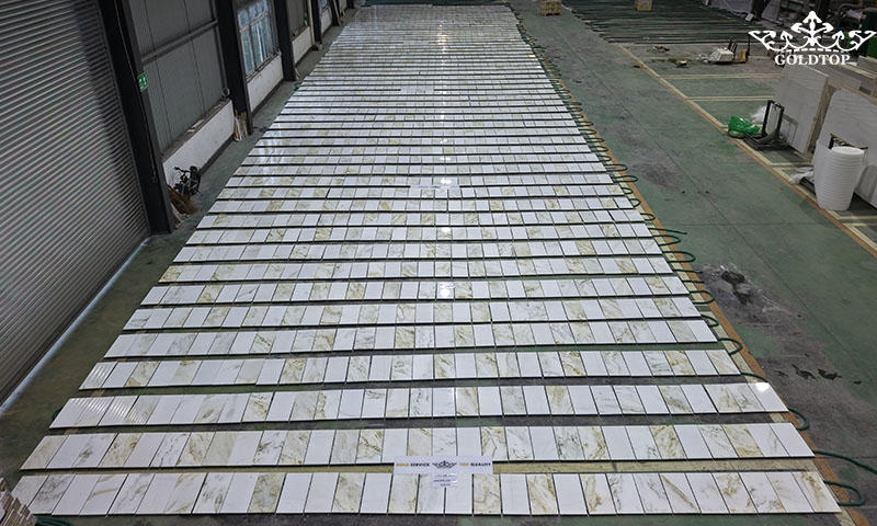 Han White Marble for a U.S. Hotel Project