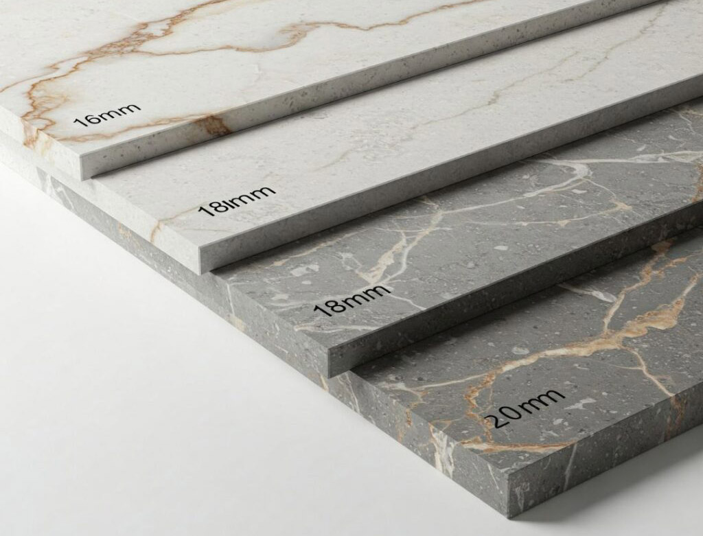 How to Choose the Best Stone Thickness and Why It Matters