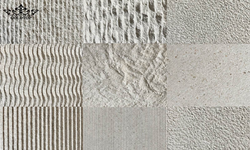 One Limestone, 9 Surface Finishes: How Processing Changes the Look of Stone