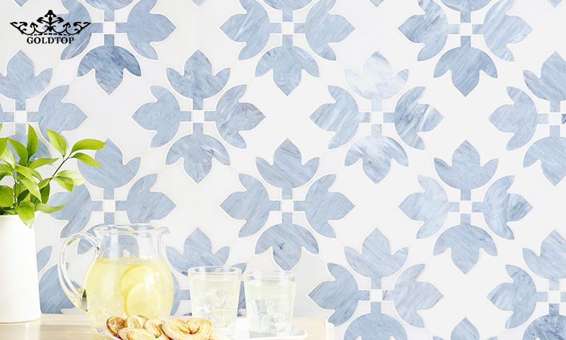 Floral Marble Waterjet Mosaic Buying Guide: 5 Popular Colorways & Design Inspiration