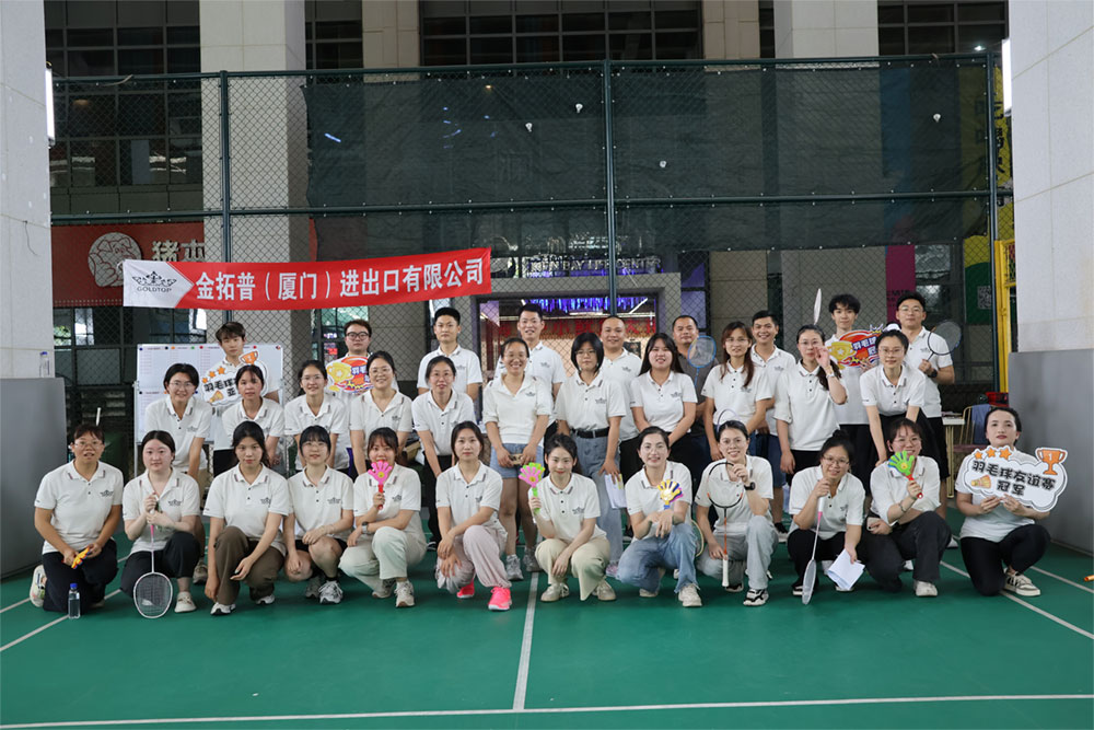 Team Spirit Soars at GOLDTOP STONE's 3rd Annual Badminton Tournament