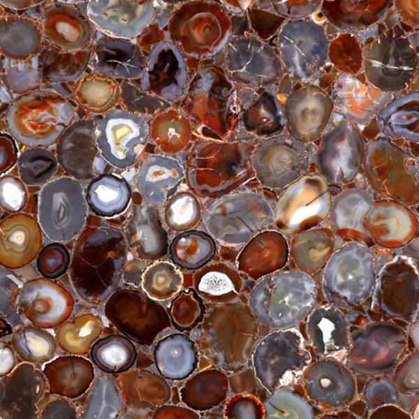 Primary color agate
