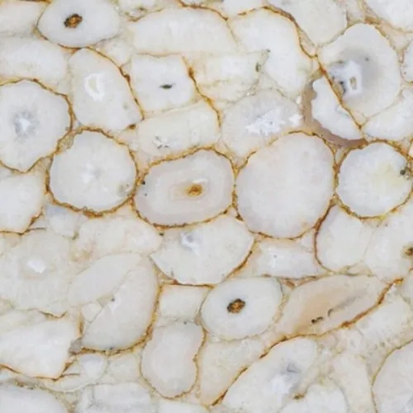 White agate