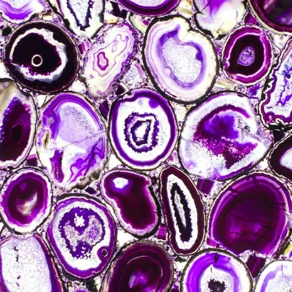 Purple agate