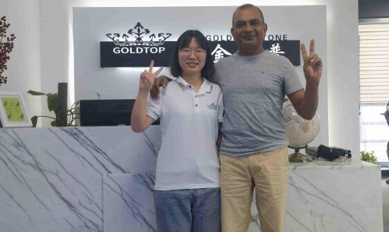 Partners from New York visit our company