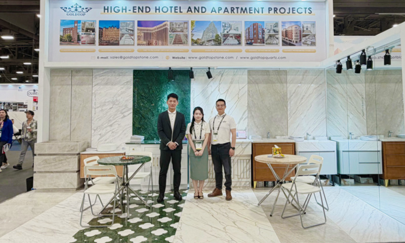 Goldtop Stone at Coverings 2026: Showcasing High-End Hotel & Apartment Stone Solutions