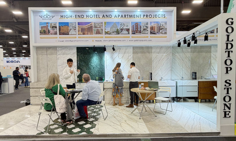 Coverings 2026 Day 3: Verde Guatemala Marble Draws Strong Attention